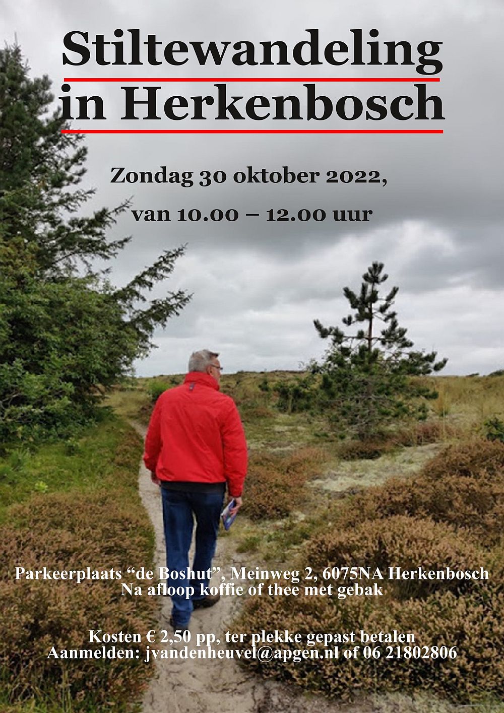 10:00 – 12:00 Stiltewandeling – Herkenbosch