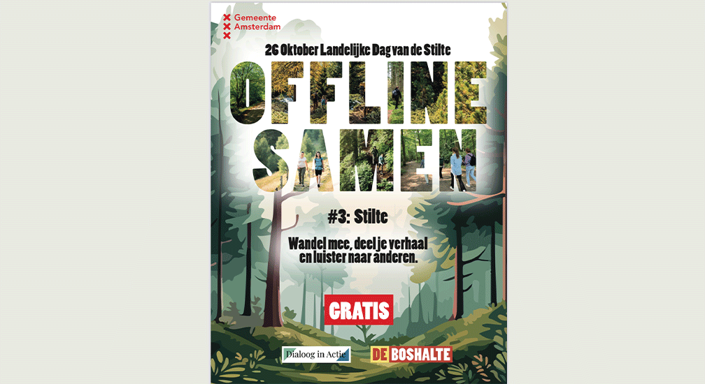 Offline Samen #3: Stilte (meergeneratie wandeldialoog)