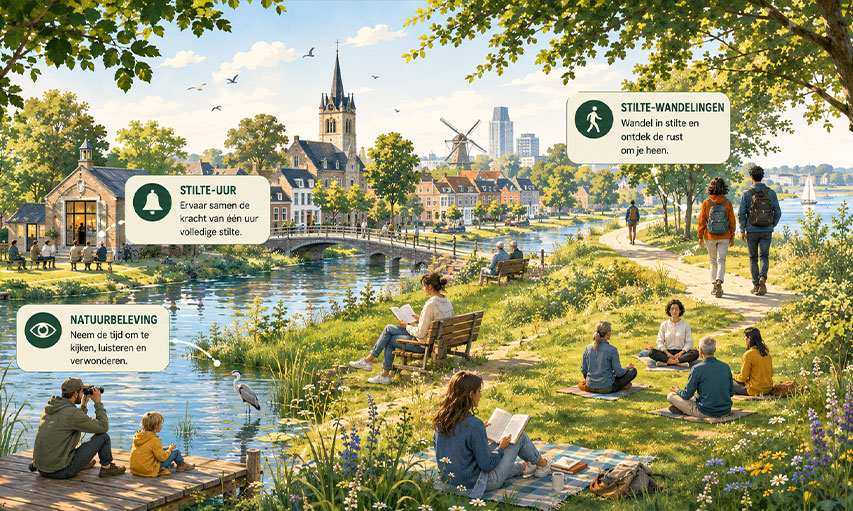 Meld je activiteit aan voor Dag van de Stilte 25 oktober 2026
